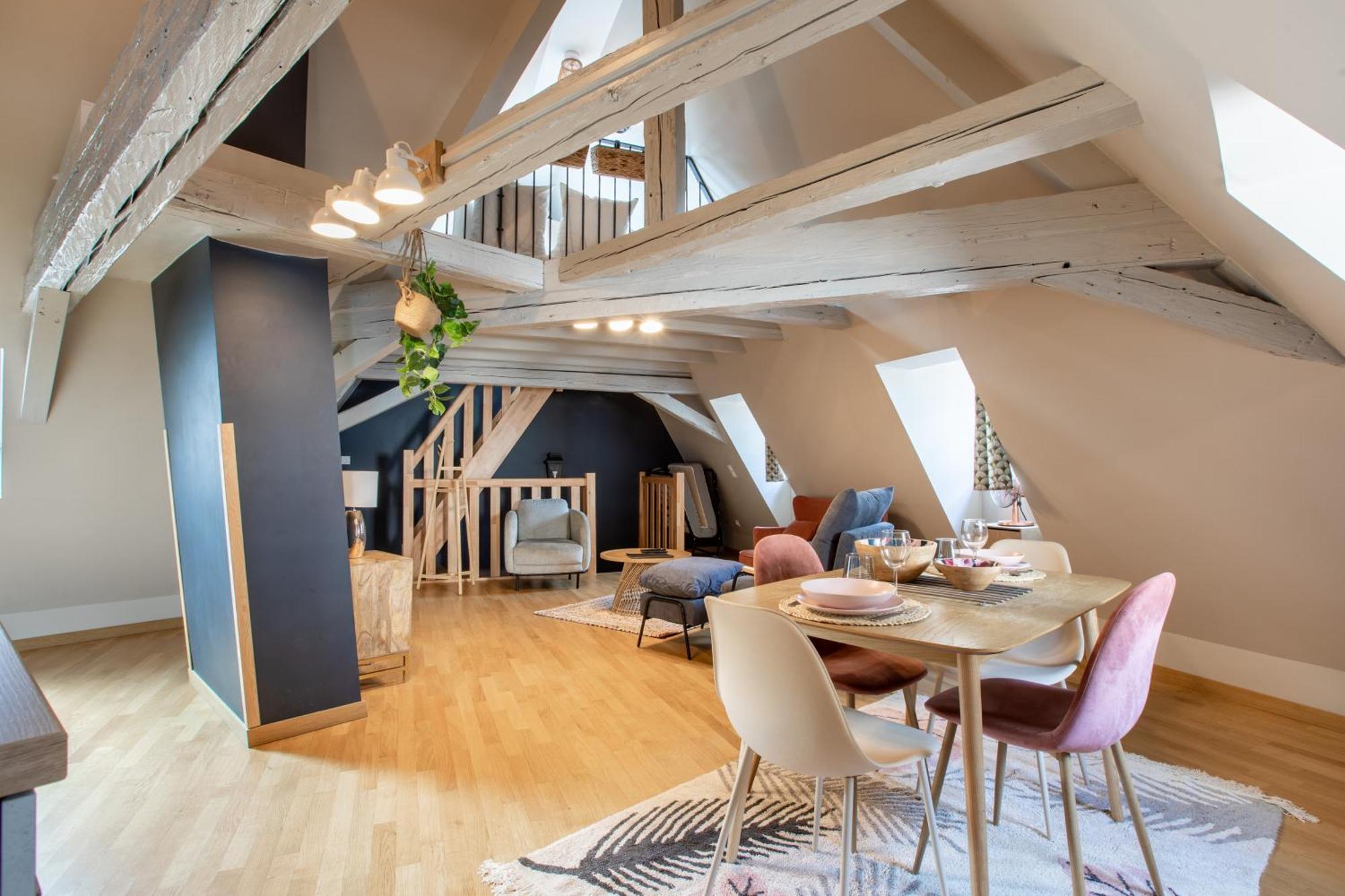 Duplex Atypique Au Coeur De Mulhouse公寓 外观 照片