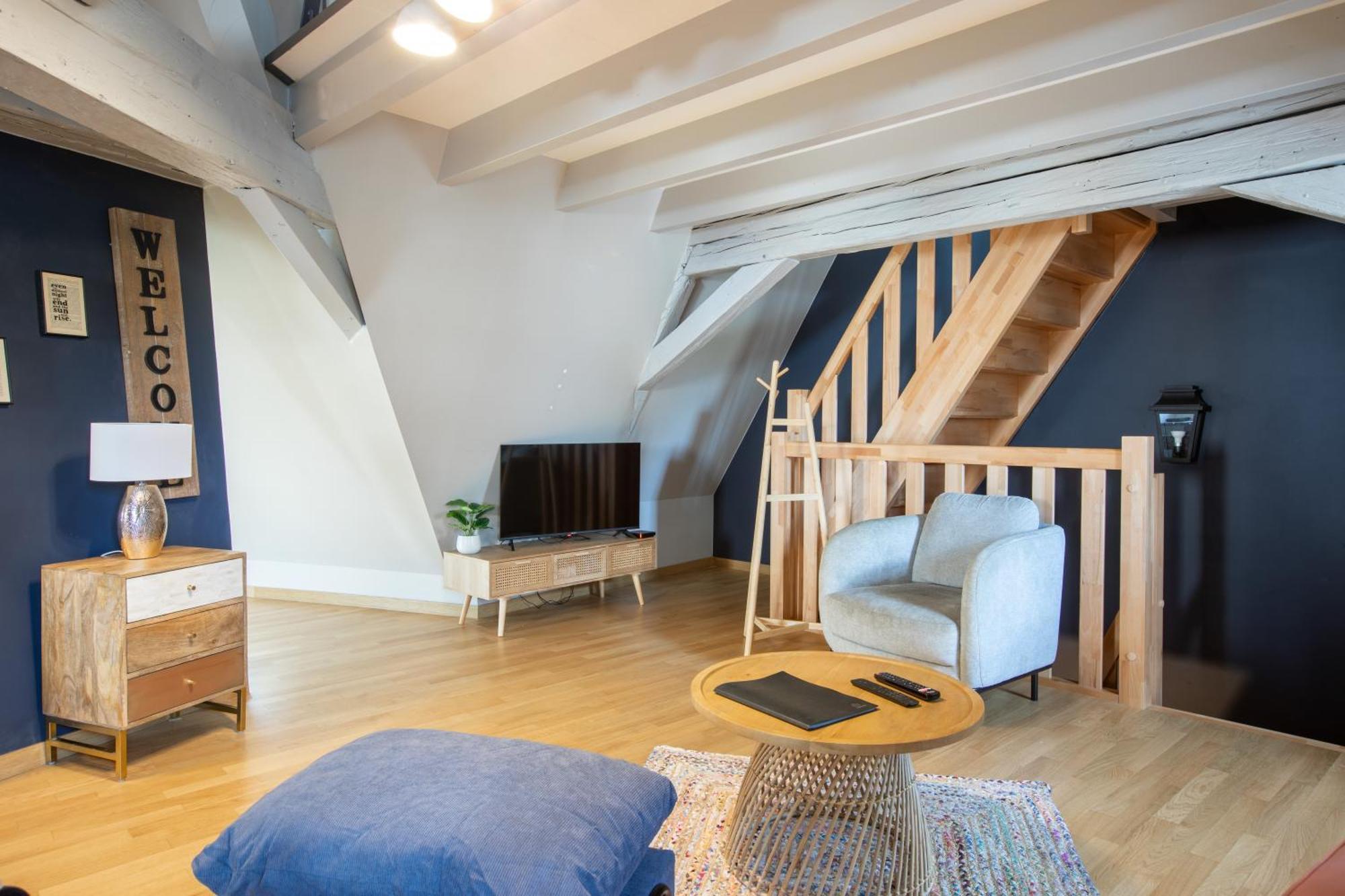 Duplex Atypique Au Coeur De Mulhouse公寓 外观 照片
